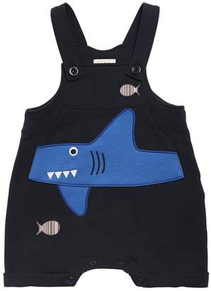 Paul Smith Junior Shark Cotton Fleece Jumpsuit & T-shirt