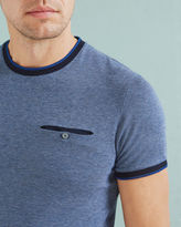 Thumbnail for your product : Ted Baker Crew neck cotton Tshirt