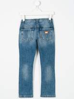 Thumbnail for your product : Dolce & Gabbana Flower Applique Jeans