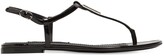 Thumbnail for your product : Dolce & Gabbana 10mm Patent leather thong sandals