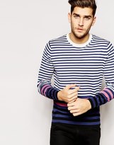 Thumbnail for your product : Paul Smith Jumper with Multi Stripe