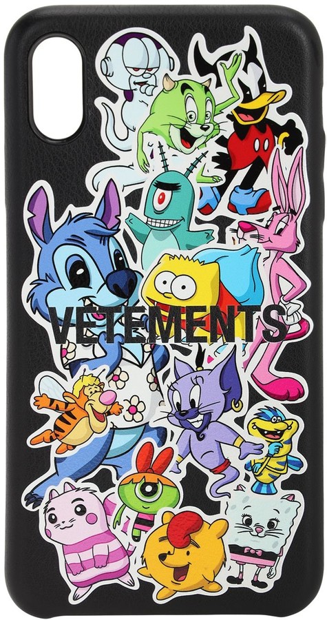 Vetements Monster Stickers Iphone Xs Max Cover - ShopStyle Tech 