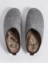 Thumbnail for your product : Marks and Spencer Slip-on Mule Slippers with FreshfeetTM