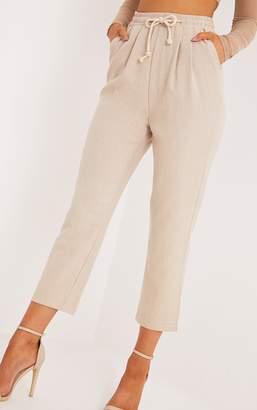 PrettyLittleThing Red Casual Trousers