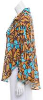 Thumbnail for your product : Tome Floral Print Bell Sleeve Top w/ Tags