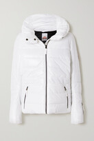 Thumbnail for your product : Jet Set Cortina Hooded Quilted Padded Ski Jacket - White