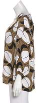 Thumbnail for your product : Diane von Furstenberg Silk Tunic Top