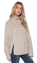 Thumbnail for your product : Free People Cable Zipper Cape