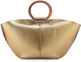Thumbnail for your product : The Row Metallic Leather Market Bag, Gold