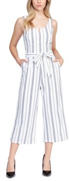 white cropped jumpsuit