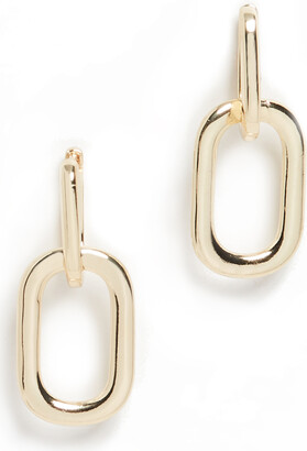 Jules Smith Designs Double Layer Smooth Oval Drop Earrings