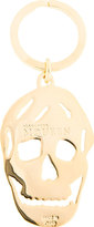 Thumbnail for your product : Alexander McQueen Black Enamel Cut-Out Skull Keyring