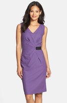 Thumbnail for your product : Classiques Entier 'Gala' Wool Blend Crepe Sheath Dress