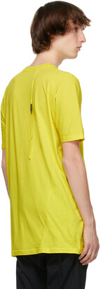 11 By Boris Bidjan Saberi Yellow Basic T-Shirt