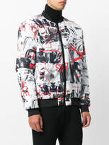 Thumbnail for your product : Versace Jeans printed bomber jacket