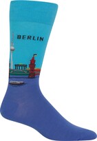 Thumbnail for your product : Hot Sox mens Fashion Travel Crew Casual Sock