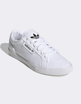 adidas Sleek Lo sneakers in white - ShopStyle