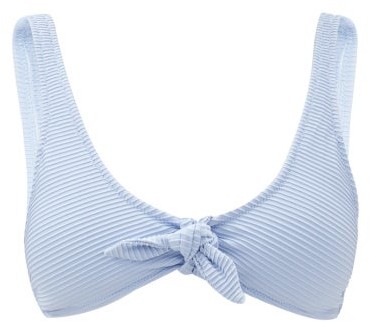 light blue bathing suit top