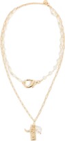 Thumbnail for your product : Jules Smith Designs Women's Pearl and Crystal Clip Necklace