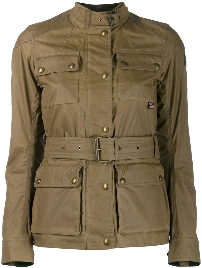 Belstaff Military Jacket ShopStyle