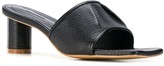 Thumbnail for your product : SALONDEJU Lizard-Effect 65mm Sandals