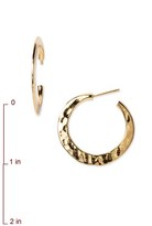 Thumbnail for your product : Argentovivo Flat Hoop Earrings