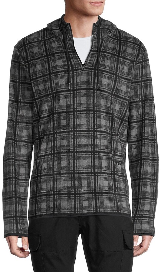 men's plaid sweatshirts