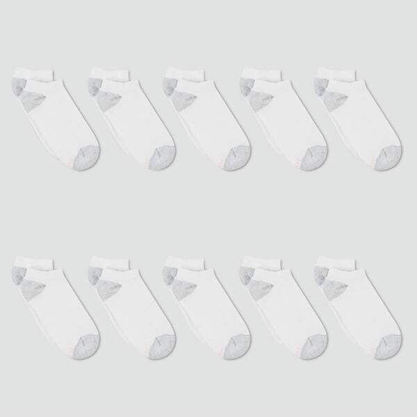 Hanes Hane Women' Extended Size 10pk No Show Sock 812 ShopStyle