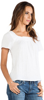 Thumbnail for your product : Michael Stars Short Sleeve Square Neck Blouse