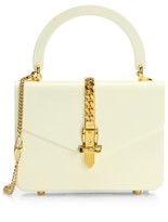 Thumbnail for your product : Gucci Sylvie Plexiglas Mini Top Handle Bag