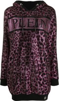 Thumbnail for your product : Philipp Plein Paradise jogging hooded dress