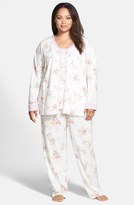 Thumbnail for your product : Carole Hochman Designs 'Cozy Morning' 3-Piece Pajamas (Plus Size)