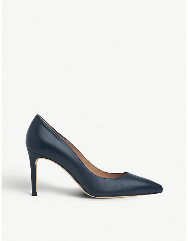 Navy blue court shoes uk Clearance
