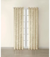 Thumbnail for your product : Flor Paisley Burn-Out Sheer Curtain Panel - White (50"x95")