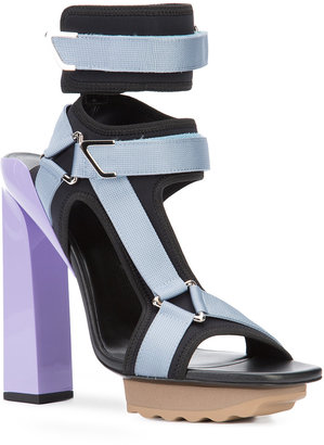 Versace t-bar platform sandals