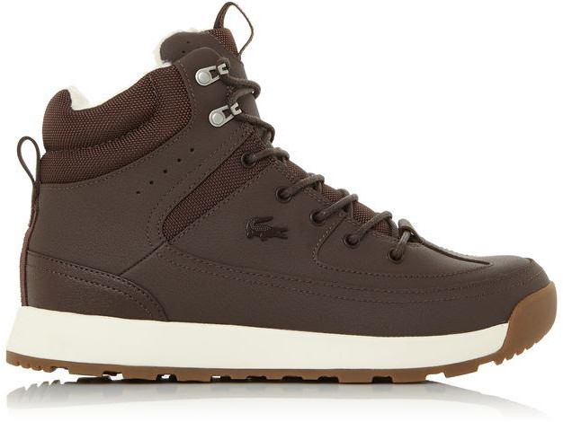 lacoste brown boots