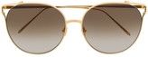 Thumbnail for your product : Linda Farrow Joanna cat eye sunglasses