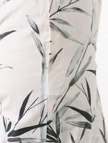 Thumbnail for your product : Blumarine Leaves Print Cropped Trousers