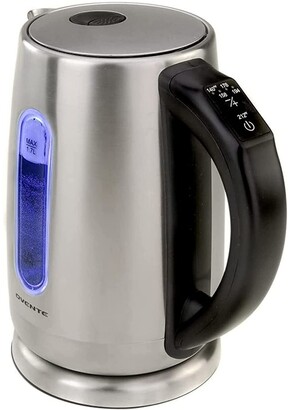 Ovente Stainless Steel Electric Kettle with Touch Screen Control Panel