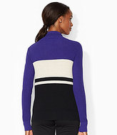 Thumbnail for your product : Lauren Ralph Lauren Colorblocked Half-Zip Sweater