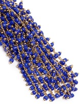 Thumbnail for your product : Elizabeth and James 'Simone' beaded curb chain fringe earrings