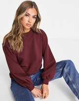 Thumbnail for your product : Threadbare Dixie oversized sweater in deep wine