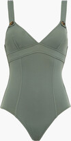 Thumbnail for your product : Seafolly Button-detailed swimsuit