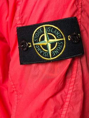 Stone Island hooded compass badge jacket