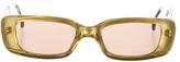 Thumbnail for your product : Gucci Narrow Logo-Embellished Sunglasses