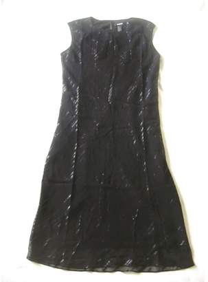 DKNY \N Black Silk Dresses