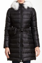 Thumbnail for your product : Dawn Levy Fox Fur Trim Puffer Coat