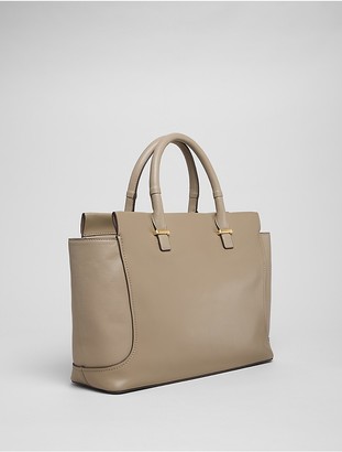 Calvin Klein Leather Tote Bag