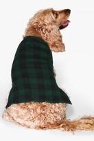 Thumbnail for your product : boohoo Mia Tartan Dog Christmas Jumper
