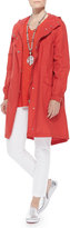 Thumbnail for your product : Eileen Fisher Organic Linen/Cotton Slub V-Neck Tunic, Petite